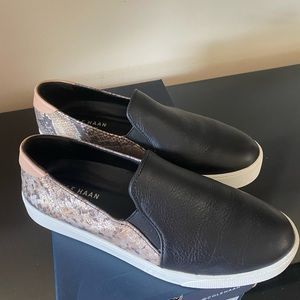 Cole Haan Grand Spector Slip Ons - worn once!